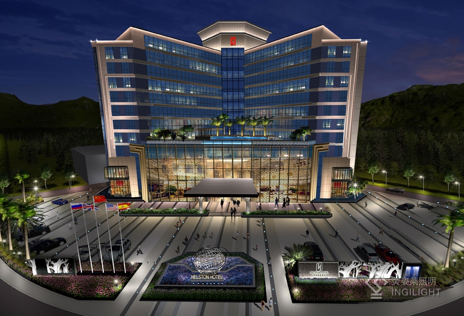 從化亨萊斯登酒店夜景照明項(xiàng)目