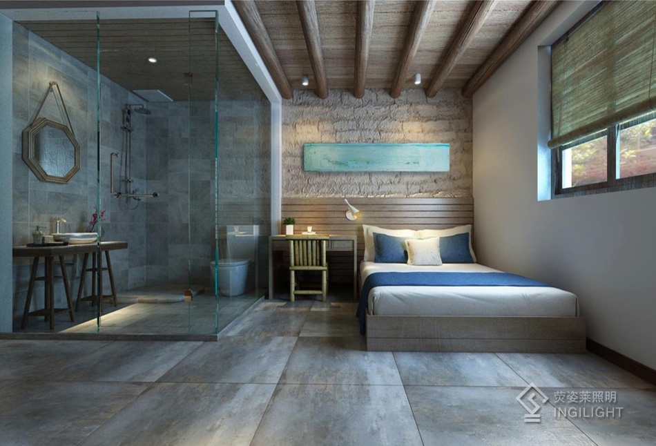 蓮麻小鎮(zhèn)夜景照明項(xiàng)目