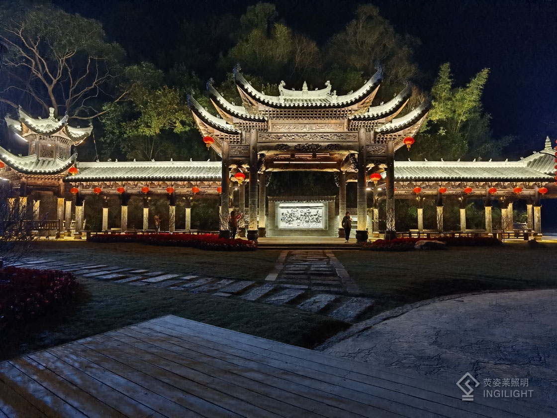 羅洞工匠小鎮(zhèn)夜景照明項目